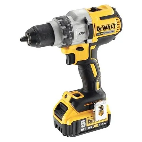 DCD991P2 Dewalt Skruvdragare med 2 st 5,0 Ah batterier och laddare Snabb leverans